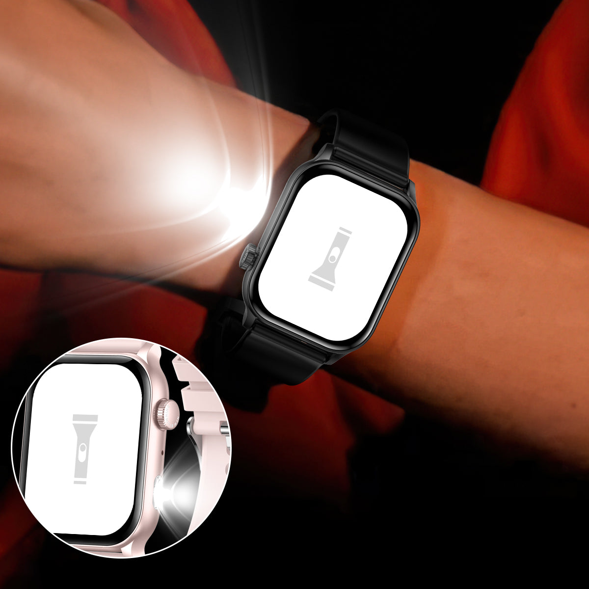 COLMI_P78_Smart_watch On-Wrist Flashlight