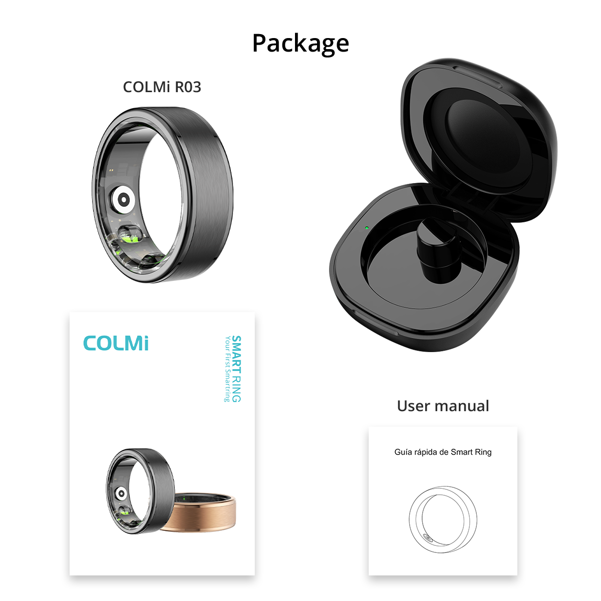 COLMI Smart Ring R03 package